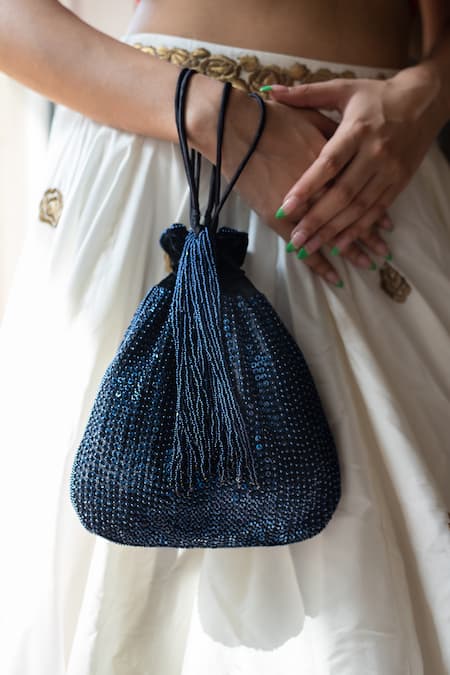 Aamli Aadrika Bead Embellished Potli 