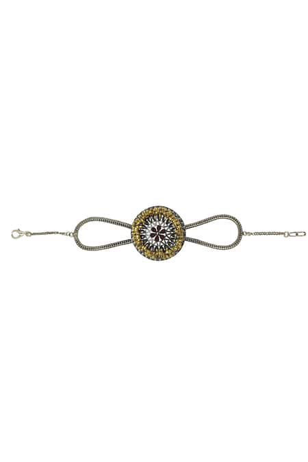 Navratna Mandala Bracelet for Bhabhi and Sisters - Hyperbole Accessories