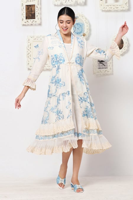 Amazon.in: Long Frock With Jacket-gemektower.com.vn