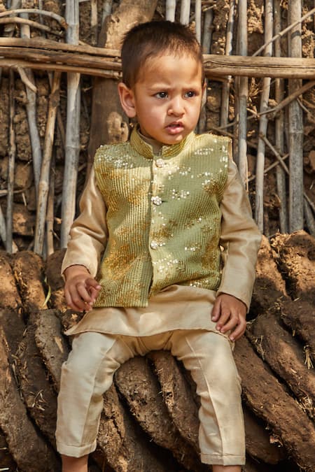 Silk kurta hotsell for baby boy