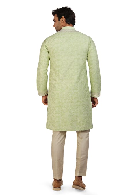 Nitesh Singh Chauhan Block Print Kurta Set 