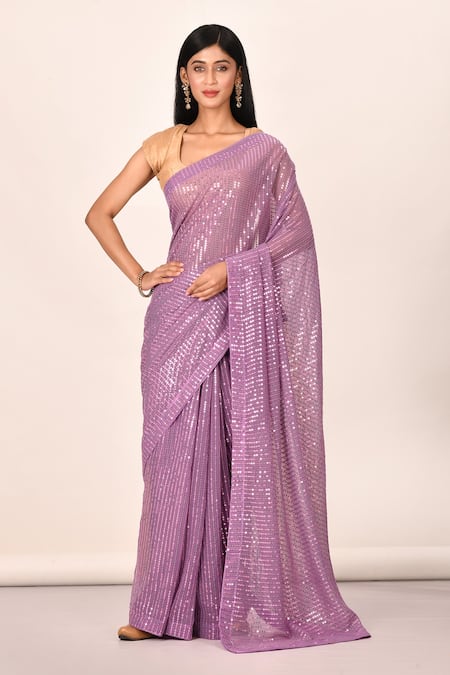 Buy Above 40% Discount on Wedding Wear Sequins Work Plus Size Sarees Online  for Women in USA