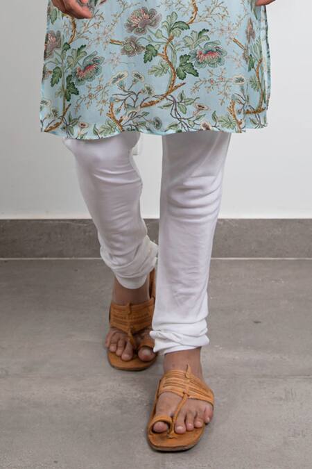 Shop Arjan Dugal Blue Modal , Viscose Printed Kurta Set Online at Aza Fashions Shop_Arjan Dugal_Blue Modal , Viscose Printed Kurta Set _Online_at_Aza_Fashions