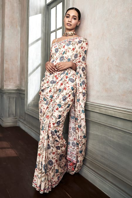 Buy_Anita Dongre_Arini Printed Saree_Online_at_Aza_Fashions