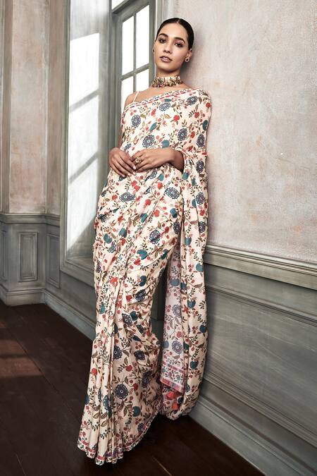 Buy_Anita Dongre_Arini Printed Saree_Online_at_Aza_Fashions