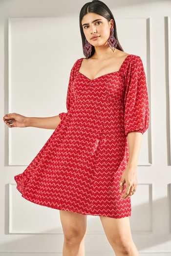 Buy_Anita Dongre_Past My Bedtime - Red Dress_Online_at_Aza_Fashions