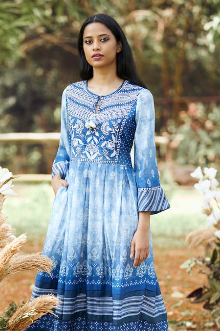 Anita dongre 2025 blue dress