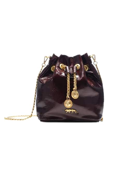 Sabyasachi Cacao - Brown Nani Bucket Bag