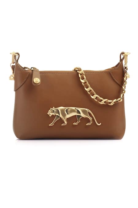 Sabyasachi Mustard Tan Firpo Bag