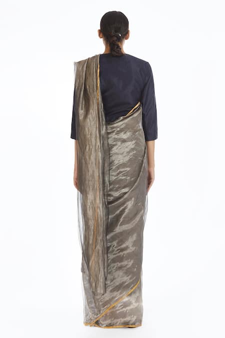 Akaaro Handwoven Silk Saree 