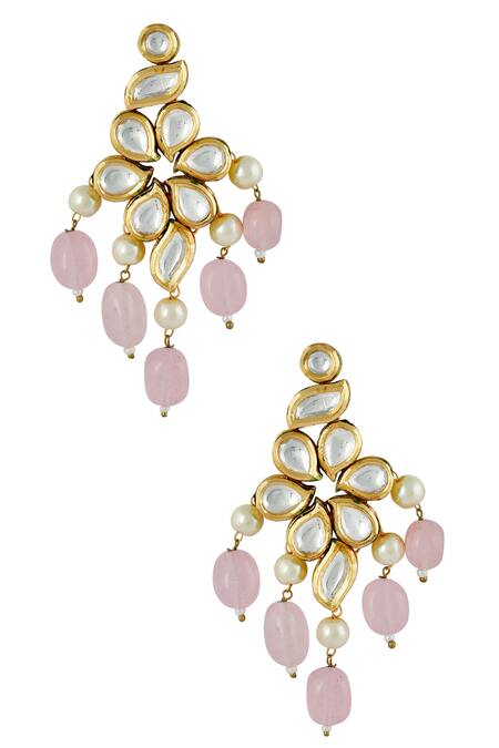 Anayah Jewellery Gold Plated Kundan Alice Choker Set Online at Aza Fashions Anayah Jewellery_Gold Plated Kundan Alice Choker Set_Online_at_Aza_Fashions