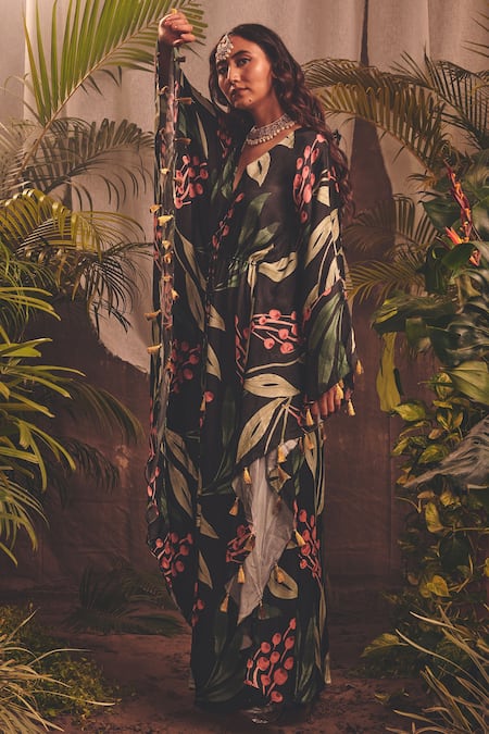 House Of Hiya Adoration Printed Kaftan 