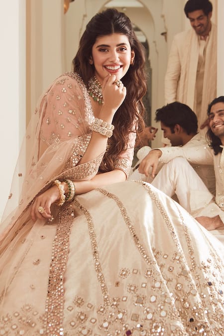 SHEESH MAHAL LEHENGA SET AS SEEN ON BHUMI PEDNEKAR – abhinavmishra