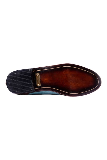 Buy_Artimen_Brown Brogue Tassel Loafers _Online_at_Aza_Fashions