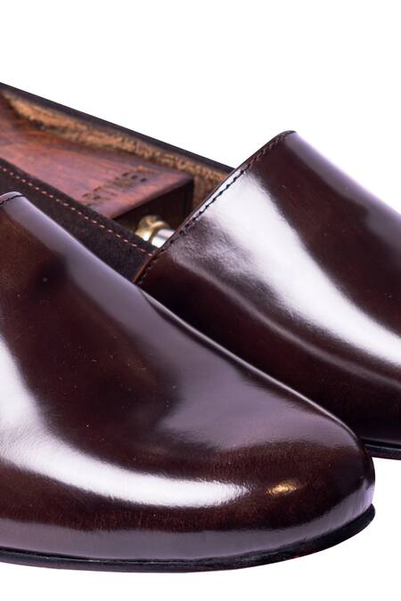 Shop_Artimen_Brown Handcrafted Embroidered Espadrilles _Online_at_Aza_Fashions