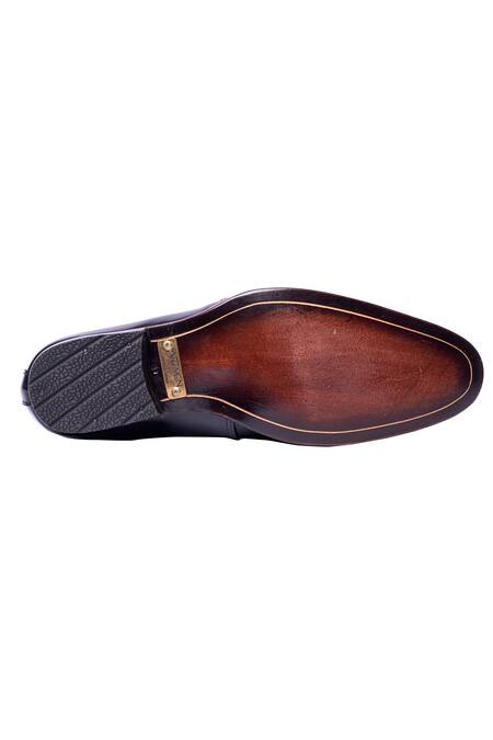 Buy Artimen Black Handcrafted Single Monk Shoes Online at Aza Fashions Buy_Artimen_Black Handcrafted Single Monk Shoes _Online_at_Aza_Fashions