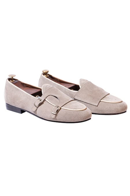 Artimen Handcrafted Double Monk Loafers 
