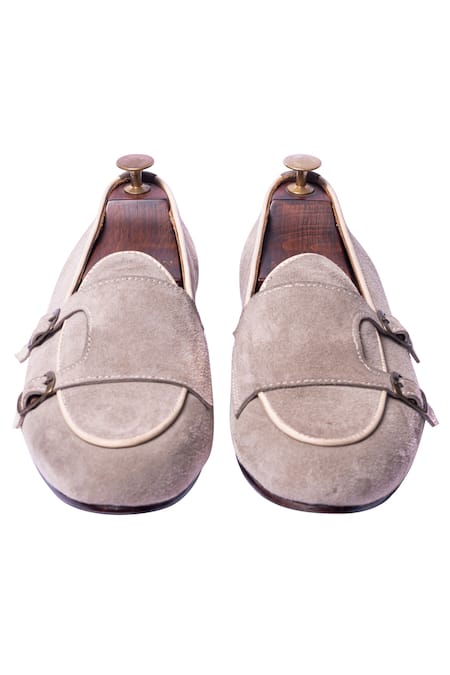 Artimen Handcrafted Double Monk Loafers 