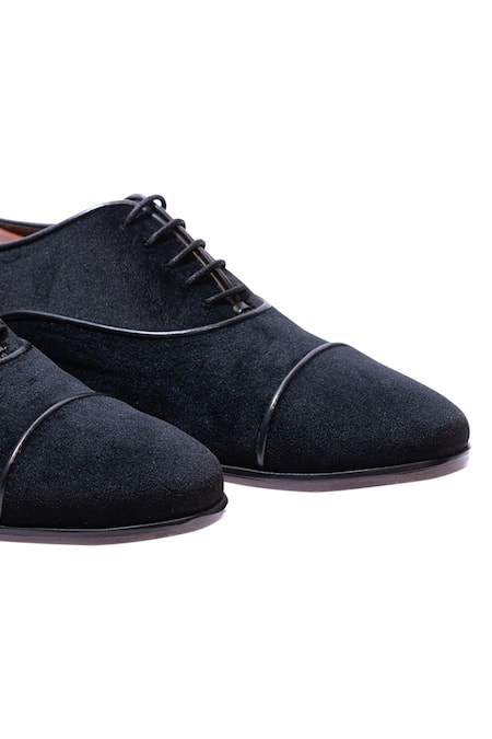 Velvet oxfords on sale