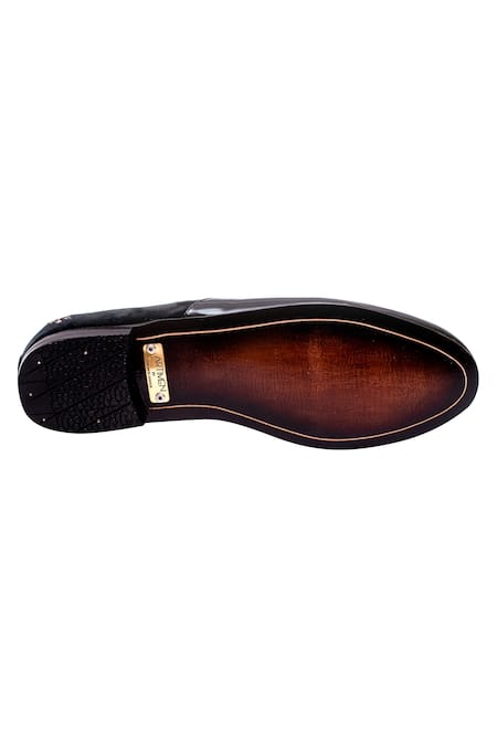 Buy Artimen Black Embroidered Loafers Online at Aza Fashions Buy_Artimen_Black Embroidered Loafers _Online_at_Aza_Fashions
