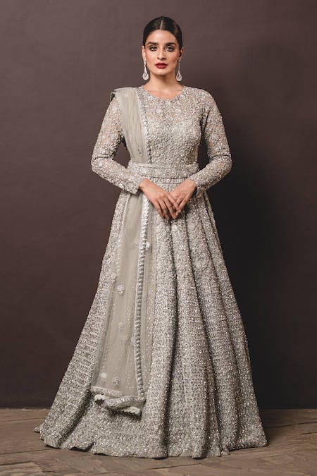 Anarkali Gown With Banarsi Dupatta – Kurti Palette-hkpdtq2012.edu.vn