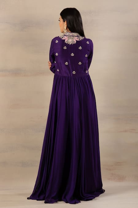 Anupraas By Nishant And Rahul Embroidered Kalidar Anarkali