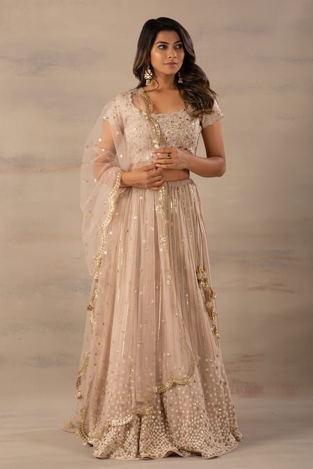 Anupraas by Nishant and Rahul Embroidered Lehenga Set 