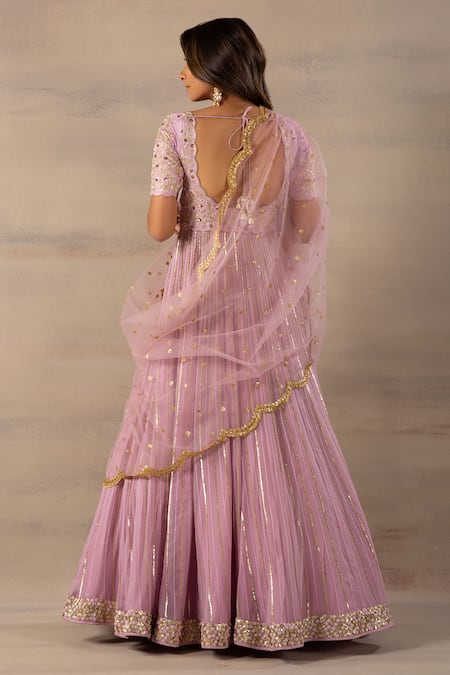 Anupraas By Nishant And Rahul Embroidered Anarkali With Dupatta 