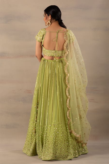 Anupraas By Nishant And Rahul Embroidered Lehenga Set 