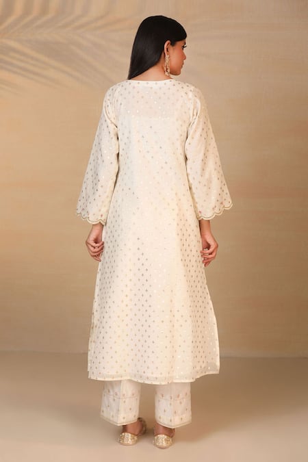 Anantaa By Roohi Chanderi Kurta 