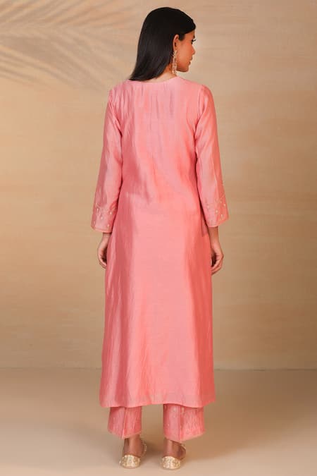 Anantaa By Roohi Silk Chanderi Kurta 