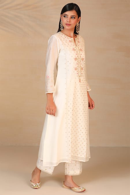 Anantaa by Roohi Silk Chanderi Kurta 
