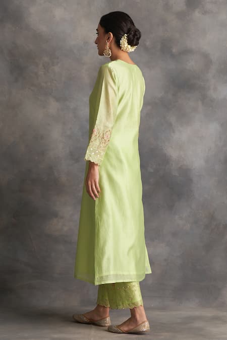 Anantaa By Roohi Silk Chanderi Kurta 