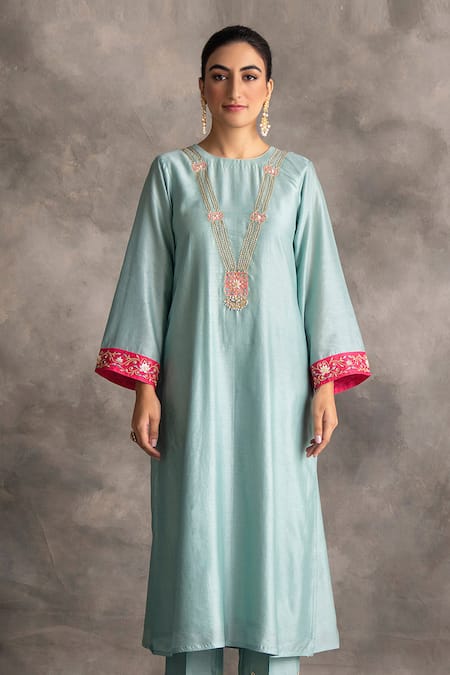 Anantaa by Roohi Silk Chanderi Kurta 