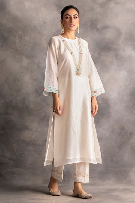 Anantaa By Roohi Silk Chanderi Kurta 