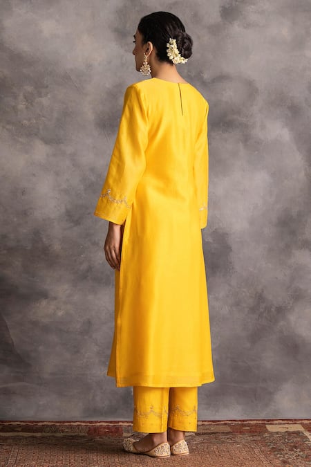 Anantaa By Roohi Silk Chanderi Kurta 