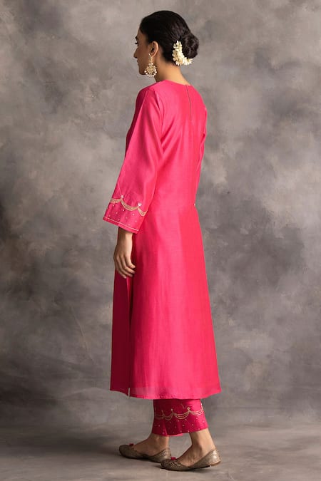 Anantaa By Roohi Silk Chanderi Kurta 