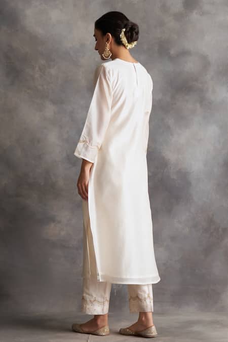 Anantaa By Roohi Silk Chanderi Kurta 