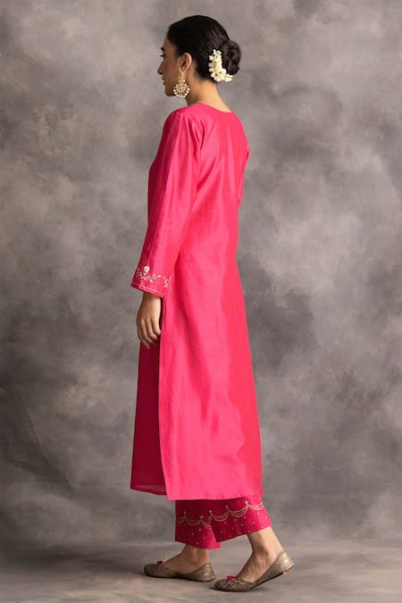 Anantaa By Roohi Silk Chanderi Kurta 