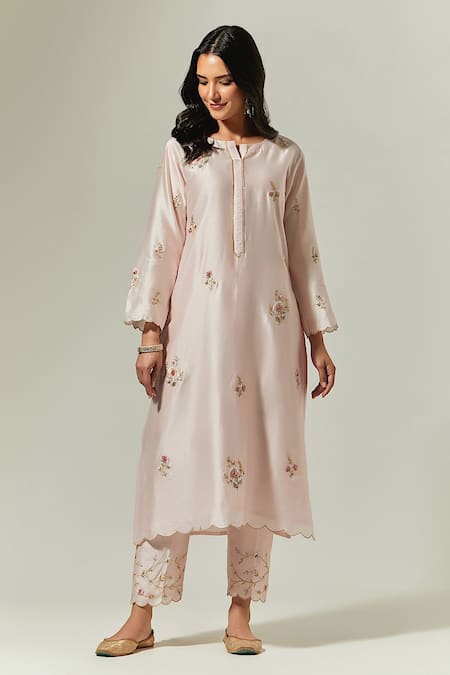 Anantaa by Roohi Silk Chanderi Kurta 