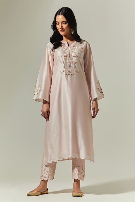Anantaa by Roohi Silk Chanderi Kurta 