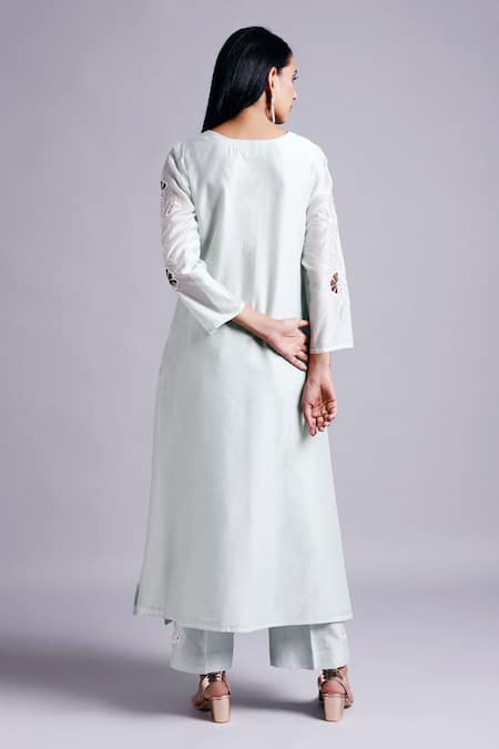Anantaa By Roohi Silk Chanderi Kurta 