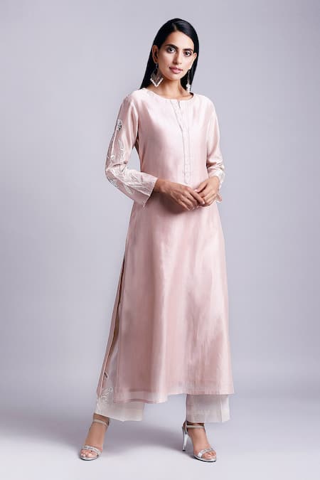 Anantaa by Roohi Silk Chanderi Kurta 