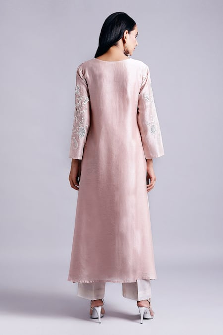 Anantaa By Roohi Silk Chanderi Kurta 