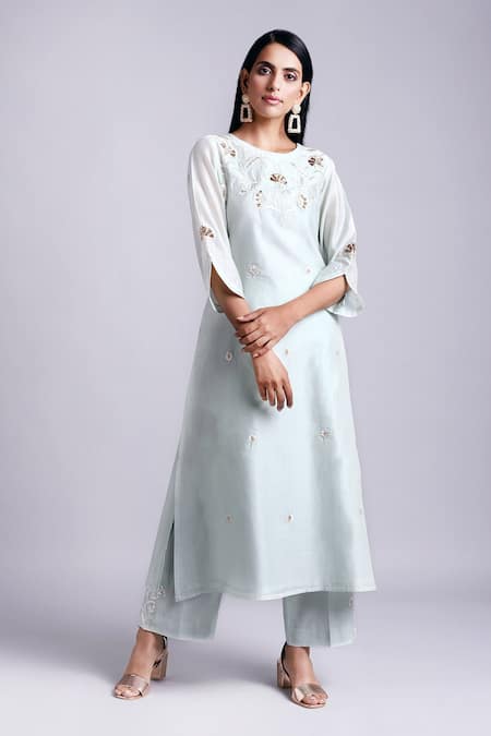 Anantaa by Roohi Silk Chanderi Kurta 