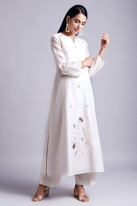 Anantaa by Roohi Silk Chanderi Kurta 