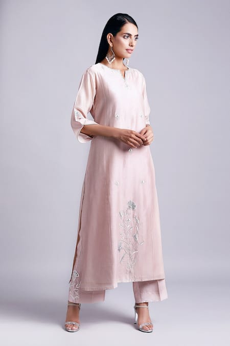 Anantaa by Roohi Silk Chanderi Kurta 