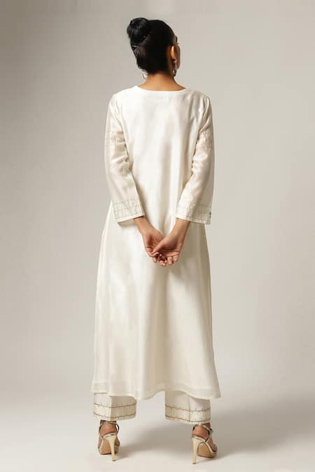 Anantaa By Roohi Silk Chanderi Kurta 