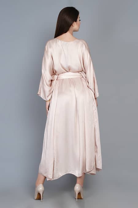 Angry Owl Asymmetric Kaftan Dress 