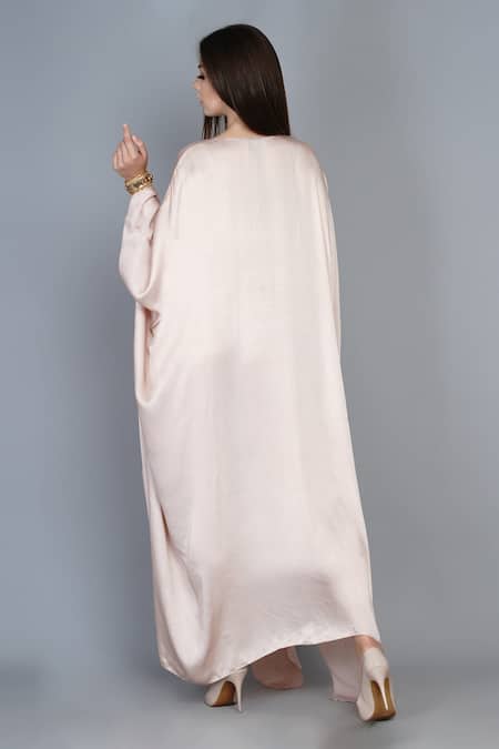 Angry Owl Asymmetric Kaftan Dress 